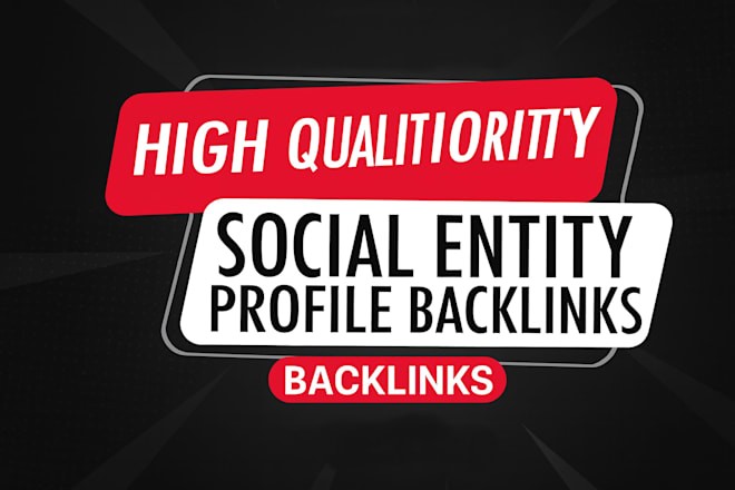 代发100+条Profile外链 - 英语